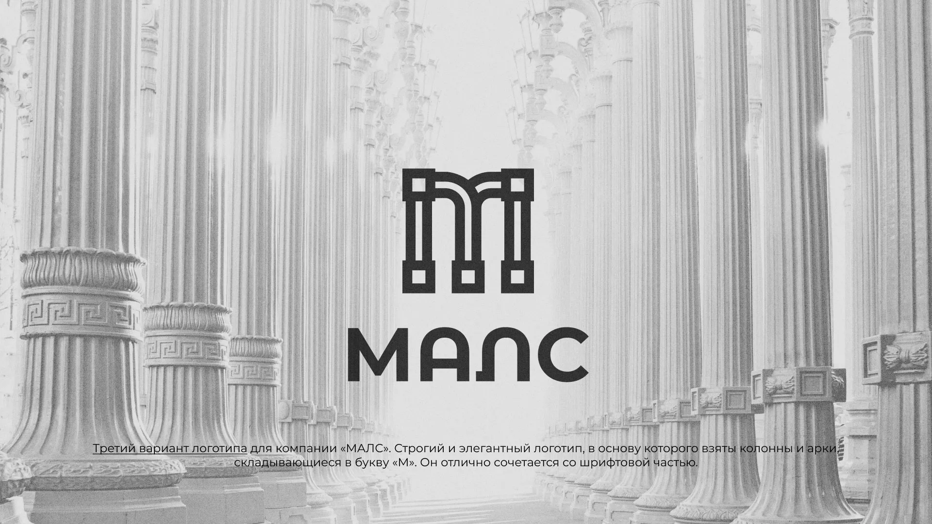 Разработка логотипа компании «МАЛС» в Кронштадте